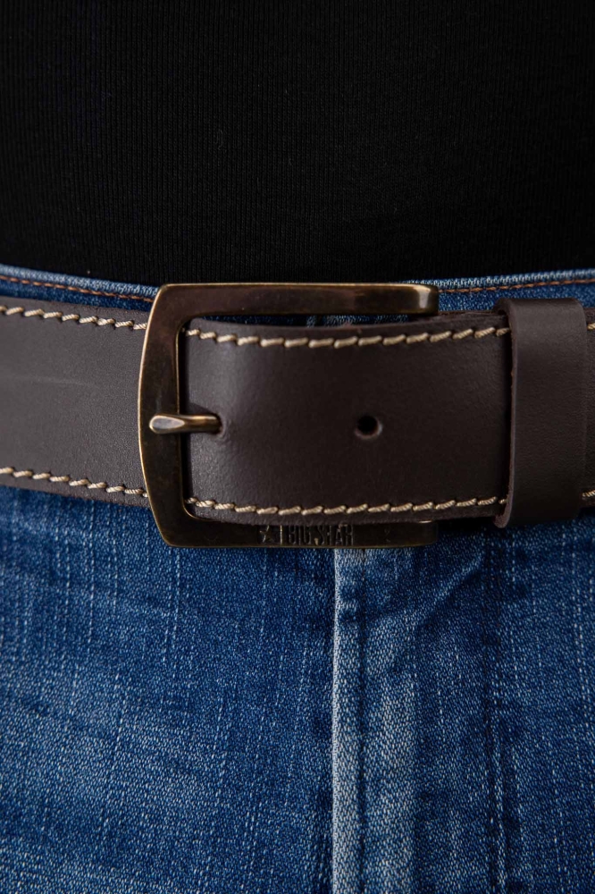 Skórzany pasek męski Big Star II675065