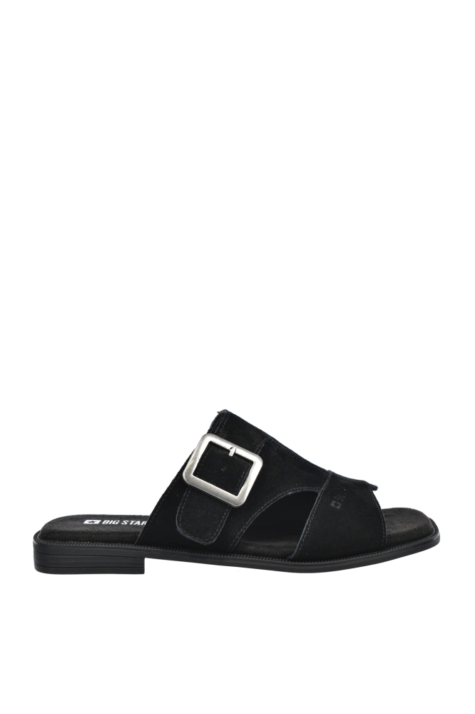 Klapki skórzane damskie BIG STAR  TT274477