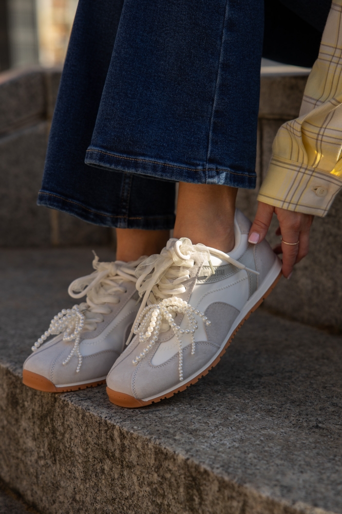 Sneakersy  skórzane damskie BIG STAR TT274675