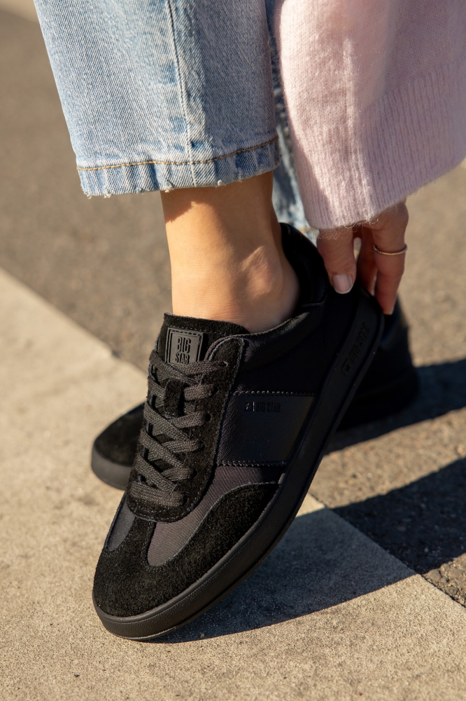 Sneakersy  skórzane  damskie BIG STAR  TT274700