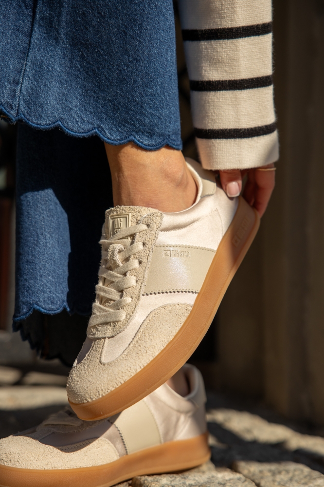 Sneakersy  skórzane  damskie BIG STAR  TT274697