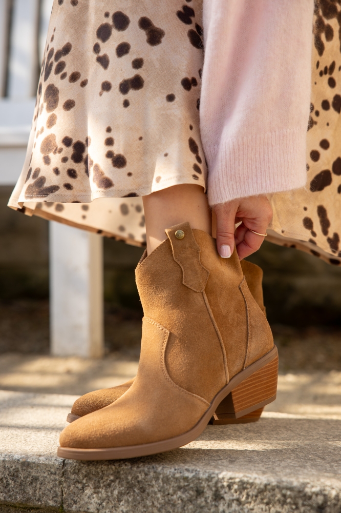 Botki skórzane damskie BIG STAR TT274953