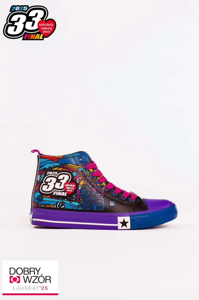 Oficjalne trampki dziecięce BIG STAR x WOŚP RR374650