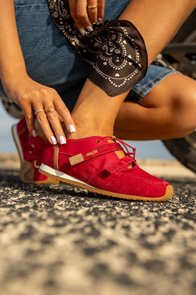 Sneakersy damskie BIG STAR TT274587