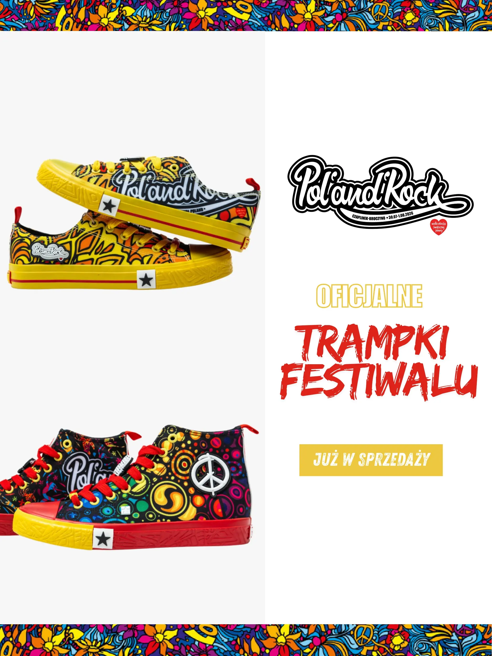POL'AND'ROCK FESTIVAL Sklep online - Bigstarshoes.pl